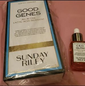 Sunday Riley Good Genes & C.E.O. Glow Bundle NEW